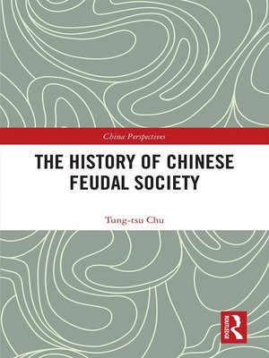 cover image of The History of Chinese Feudal Society